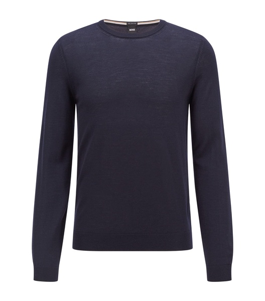 Virgin Wool Crew-Neck Sweater