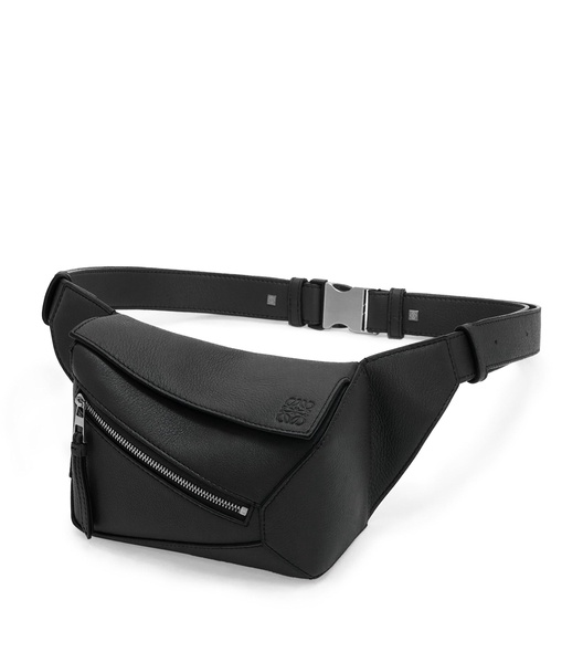 Mini Leather Puzzle Edge Belt Bag