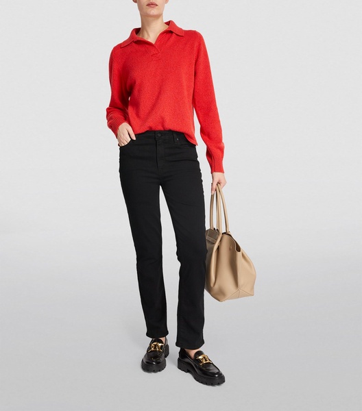Cindy High-Rise Straight Jeans
