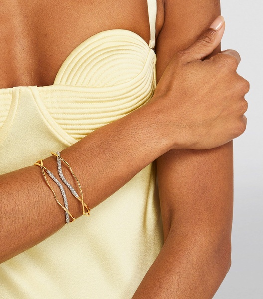 Gold-Plated Solanales Cuff