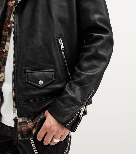 Leather Milo Biker Jacket