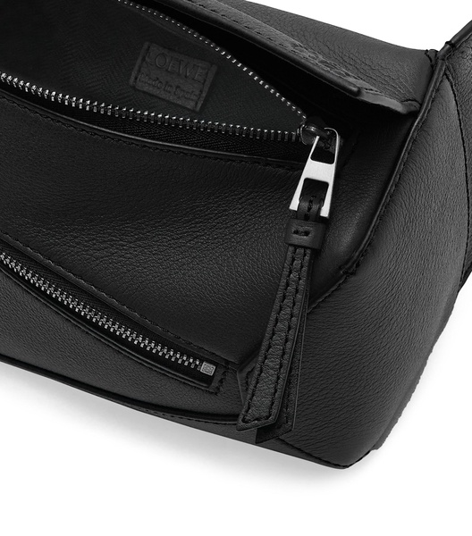 Mini Leather Puzzle Edge Belt Bag