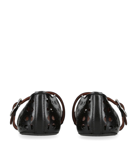 Leather Vienne Ballet Flats