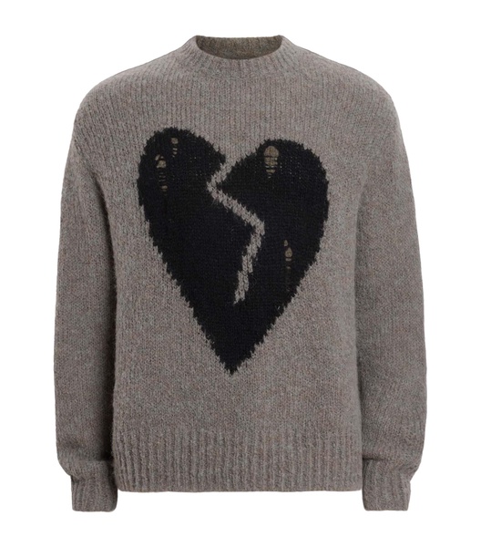 Wool-Blend Luvheart Sweater