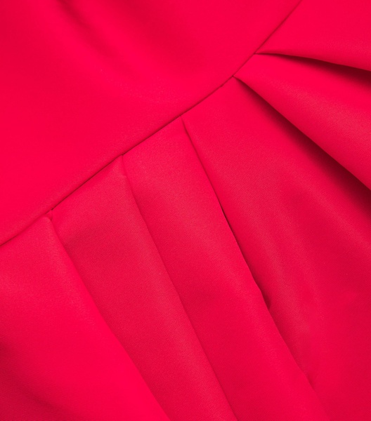 Silk Strapless Ball Gown