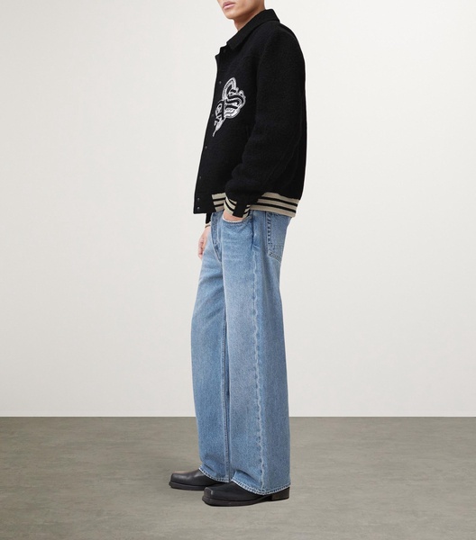 Wool-Blend Ambaum Bomber Jacket