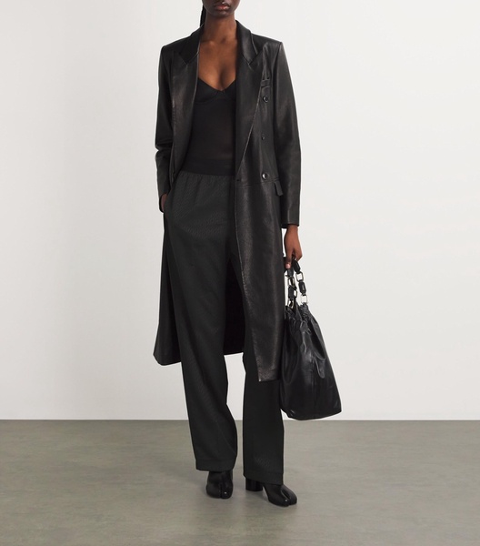 Logo-Print Car Trousers