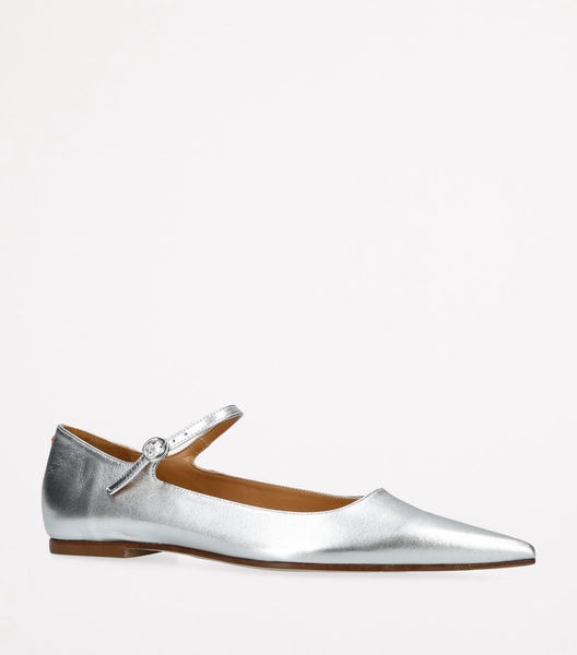 Leather Cleo Mary Jane Flats