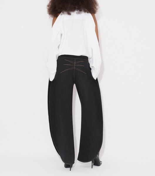 Cotton Balloon-Sleeve Shirt