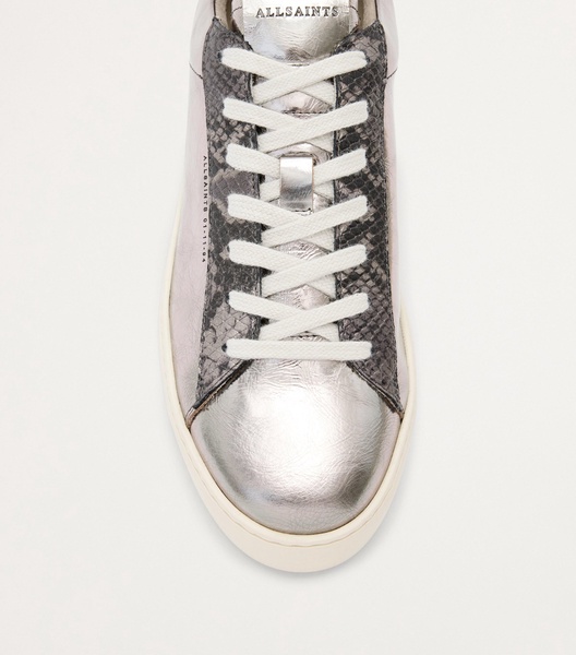 Leather Shana Metallic Sneakers