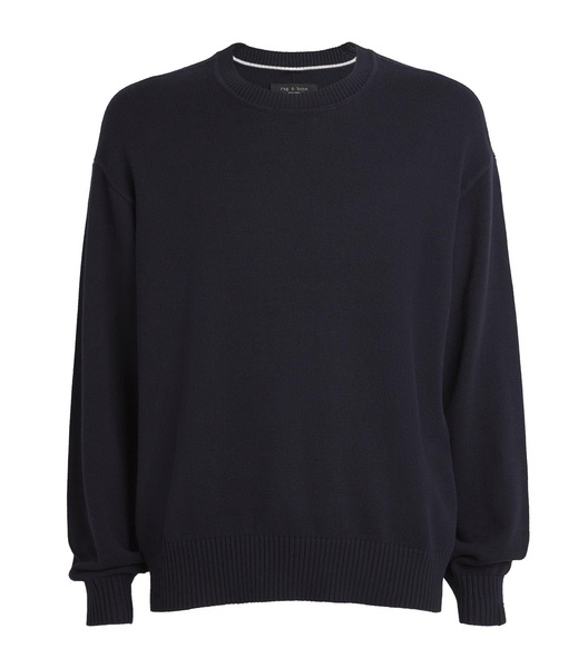Contrast-Stitch Sweater
