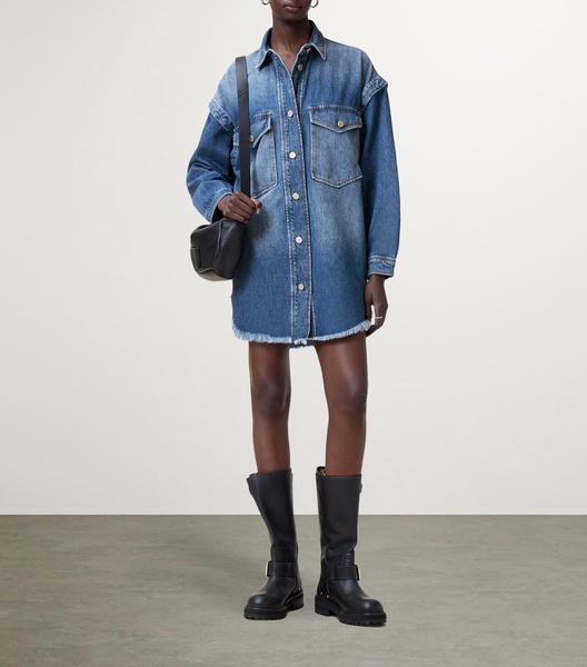Denim Faye Mini Shirt Dress