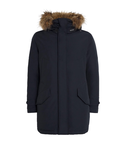 Down Fur-Trim Polar Parka Coat
