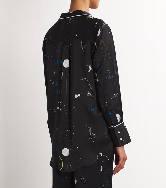 Silk Paris Pyjama Shirt