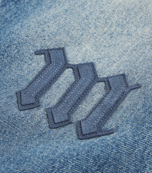 Logo Patch Baggy Jeans