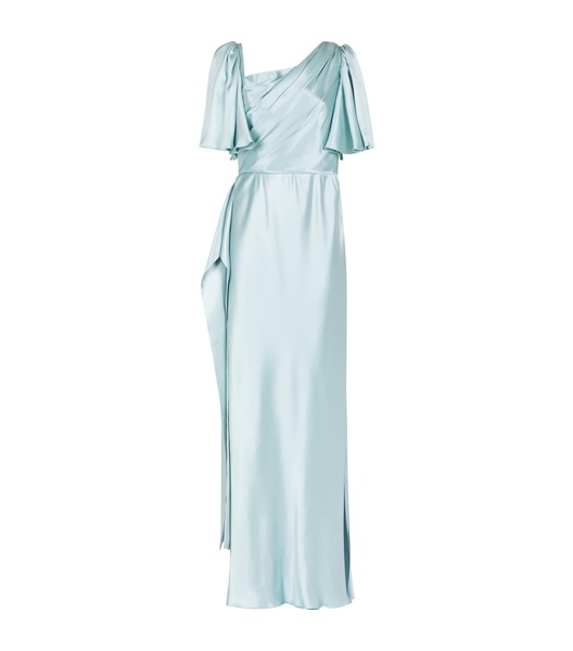 Silk Belted Dress