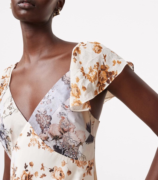Floral Patch Lala Maxi Dress