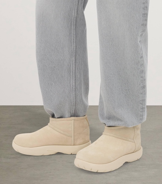 Snap Mini shearling-lined suede ankle boots