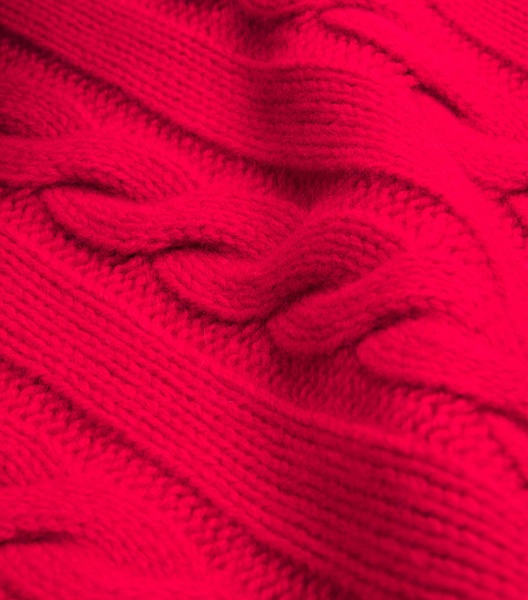 Wool-Cashmere Cable-Knit Jumper