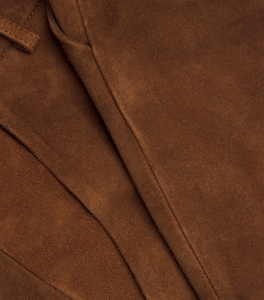 Lambskin Suede Shorts