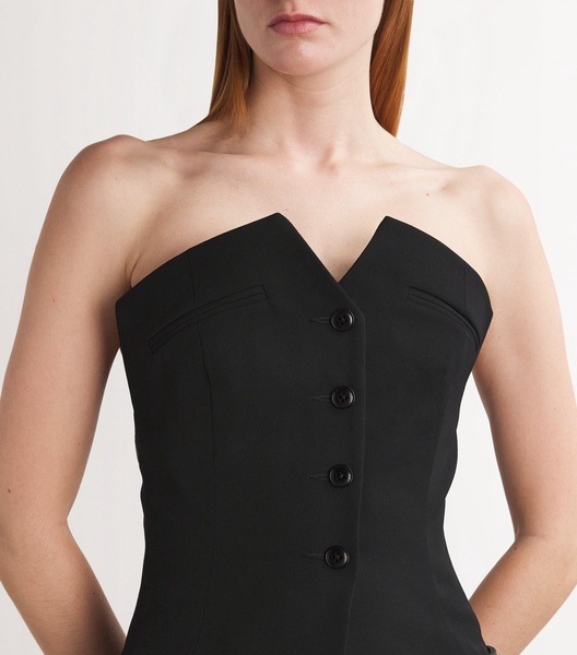 Wool Deconstructed Vest