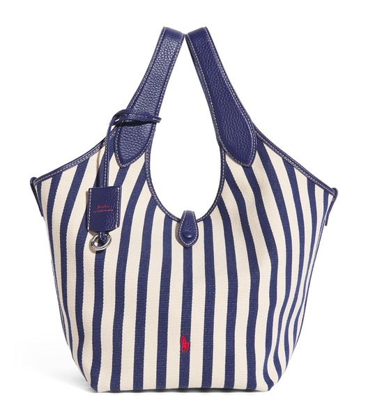 Medium Stripe Polo Play Tote Bag