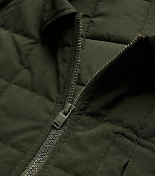 Quilted Zip-Up Jacket