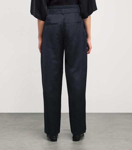 Double-Waistband Tailored Trousers