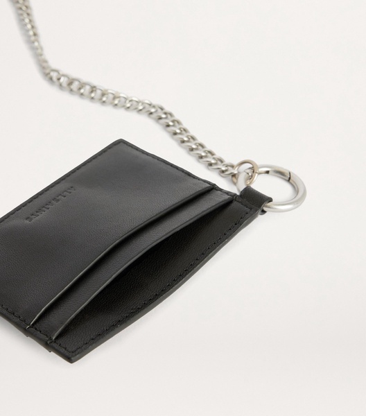 Leather Makoto Chain Card Holder