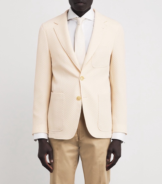 Textured Blazer