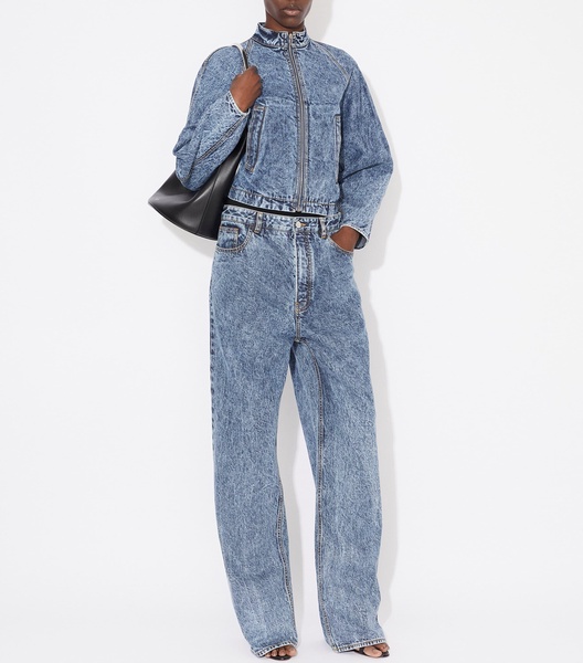 Denim Round Jacket
