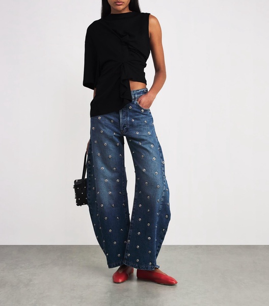 Organic Cotton One-Sleeve Top