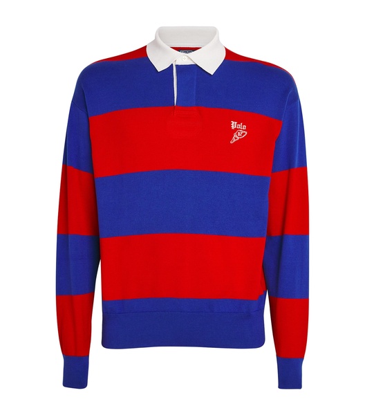 Cotton Knit Rugby Shirt