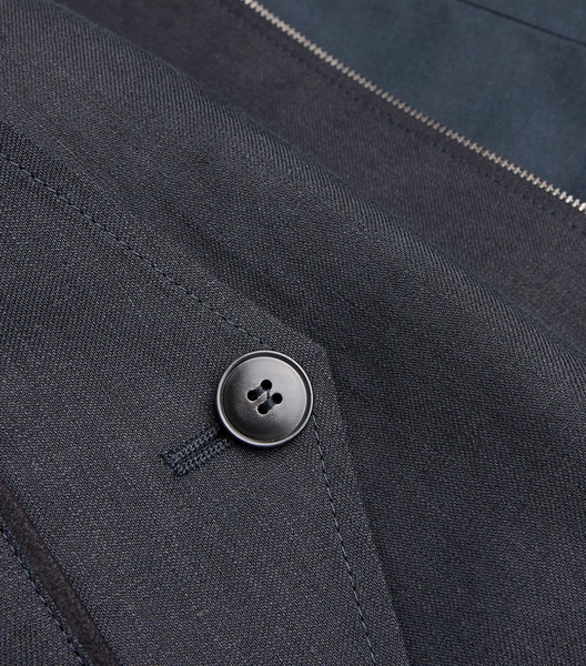 Cotton Zip Blouson Jacket