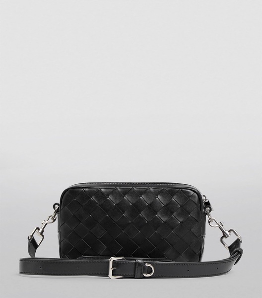Medium Leather Cassette Camera Bag