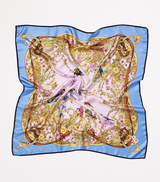 Silk Edwardian Garden Scarf