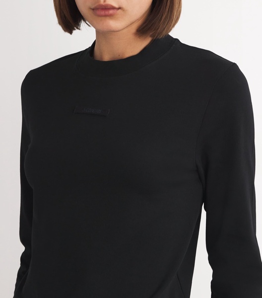 Stretch-Cotton Grosgrain Logo T-Shirt