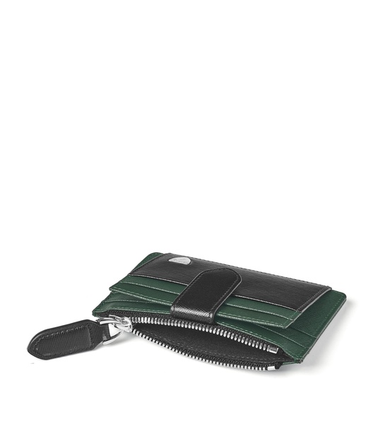 Leather Zip-Up Card Holder