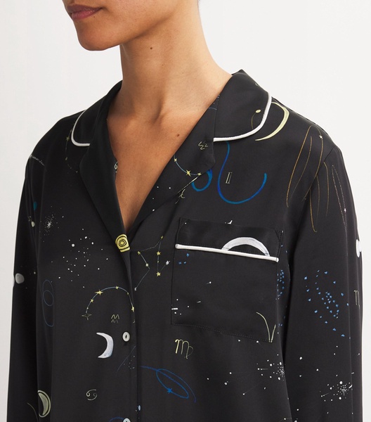 Silk Paris Pyjama Shirt