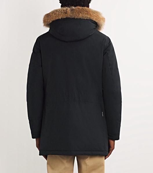 Down Fur-Trim Polar Parka Coat
