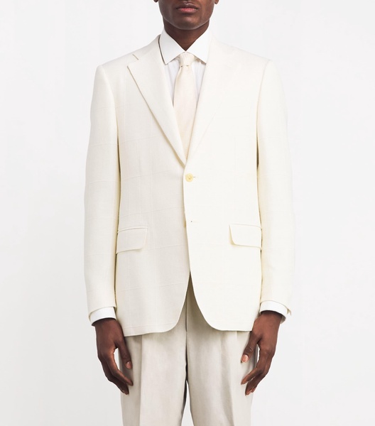 Check-Stitch Blazer