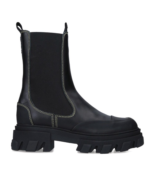 Leather XL Chelsea Boots