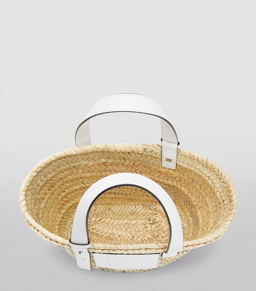 x Paula’s Ibiza Small Anagram Basket Bag