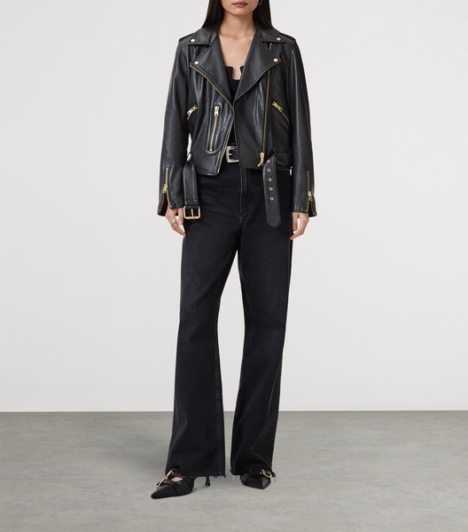 Leather Balfern Jacket