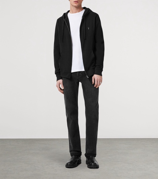 Organic Cotton Brace Zip-Up Hoodie