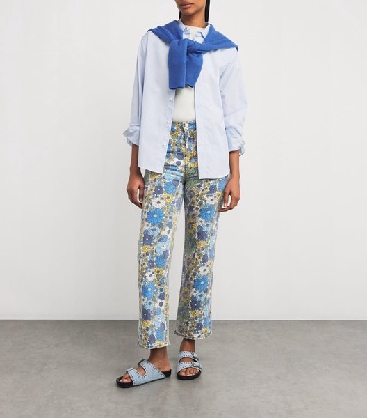 Floral The Rambler Straight Jeans