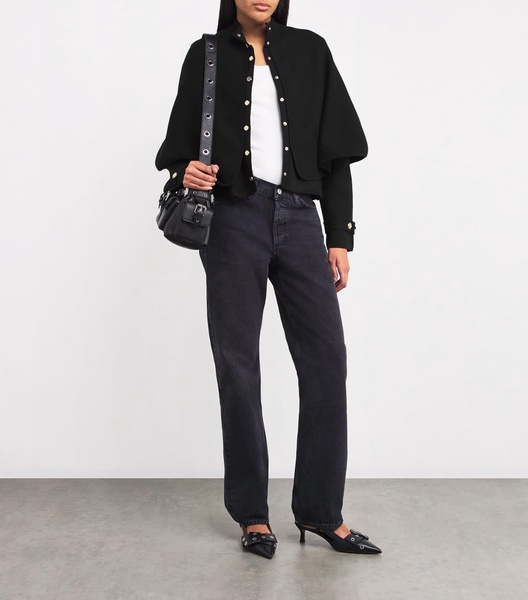 Cape-Effect Cardigan