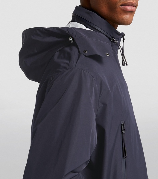 Water-Repellent Travel Essentials Long Jacket