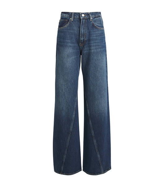 Wide-Leg Brie Jeans