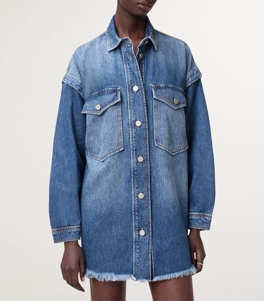 Denim Faye Mini Shirt Dress